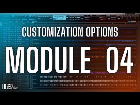 Module 04 Customization Options | Cakewalk by BandLab Training Course