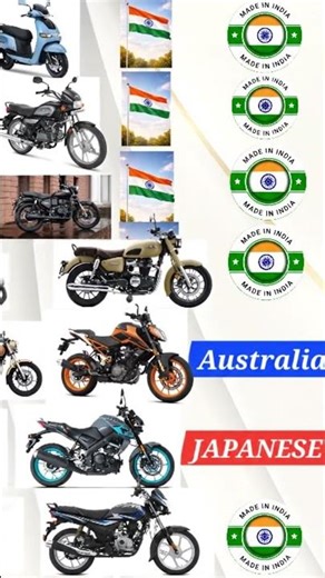 Which Bike is Indian #automobile #tvs #biker #hero #royalenfield #yamaha #bajaj #ktm #honda