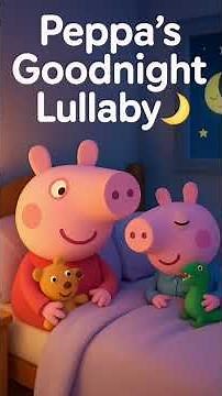 Peppa’s Goodnight Lullaby 🌙 | Sleepy Bedtime Song for Kids