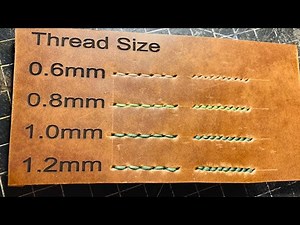 What Thread Size to Use for Leather Projects (Wallets, Bags, Watch Straps & More)