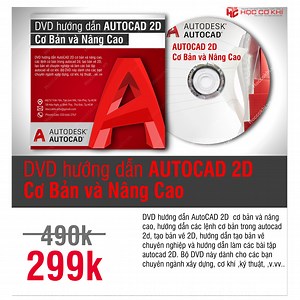 hoccokhi | DVD hướng dẫn AutoCAD 2020 tự học Autocad hiệu quả
