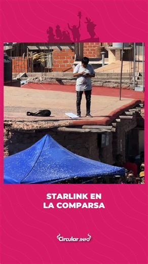 Circular.INFO on Instagram: "SERÁ QUE LO OBLIGARON A TENER LA UBI EN TIEMPO REAL? 🤣📶 ⭕️ Este Chad estaba en el medio de la comparsa y no tuvo mejor idea que subirse al techo de la casa e instalarse una starlink para estar bien comunicado 🙌 Cuál será la contraseña? CARNAVAL2026? 🤭"