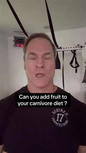 Shawn Baker MD on Instagram: "Can you have fruit on a carnivore diet?"
