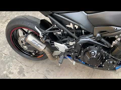 SC project crt kawasaki Z900 Full system sound