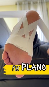 El pie plano es una afección muy común de la pisada, conoce como el vendaje funcional te puede ayudar #KineTape #vendaje #pieplano | Kinetape Academy