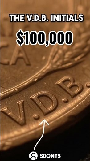 Why This Penny Is Worth $100,000? 😱 1909-S VDB Lincoln Cent #shorts