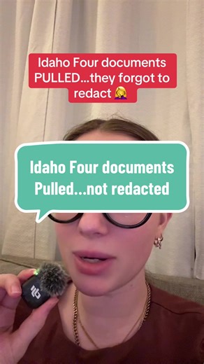 The Idaho Four documents PULLED from the website #breakingnews #rileyluenews #tiktoknews #truecrime #idahofour
