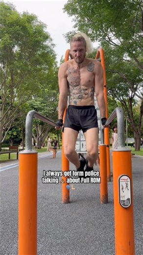 Full ROM Calisthenics Dips