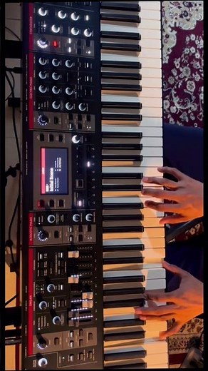 Jazz Scat Layer sound on Roland V-Stage88 #taketheatrain #rolandvstage #jazzscat #yupangcomusic