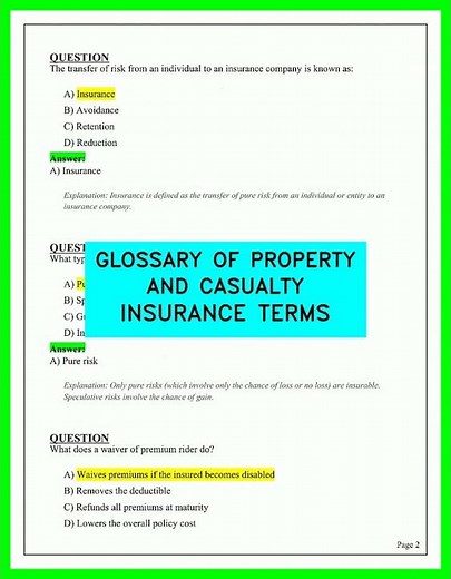 2026 Property and Casualty Insurance Terms Explained Master Every Essential Definition Now
