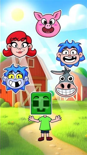 🔍✨ Help Lily Find the Right Character! #short #cartoon