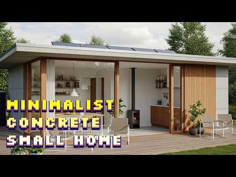 Sustainable Minimalist Concrete Small Home Ideas That Redefine Modern Living