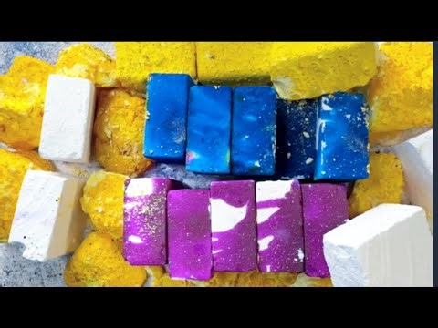 Most beautiful butterfly chalk crushing with buttery platter|Satisfying Asmr 💭