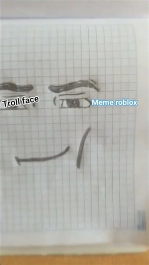 cara de troll face y de roblox meme 😎😎
