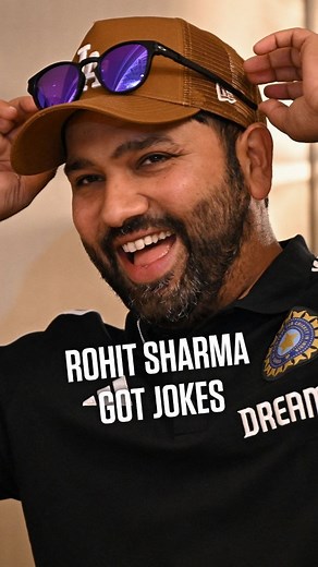 Rohit got jokes 😂 #RohitSharma #AsiaCup #joke #comedy #India #pressconference #espncricinfo #reels #cricket #cricketreels | ESPNcricinfo
