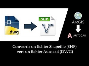 Convertir un fichier Shapefile (SHP) vers un fichier Autocad (DWG)