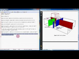 Simple air flow analysis using FDS software