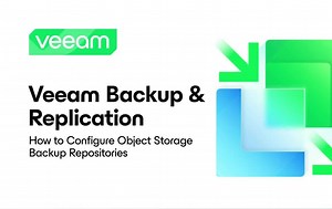 【老麥IT學院】Veeam 数据平台：如何使用 Veeam Backup & Replication 备份对象存储