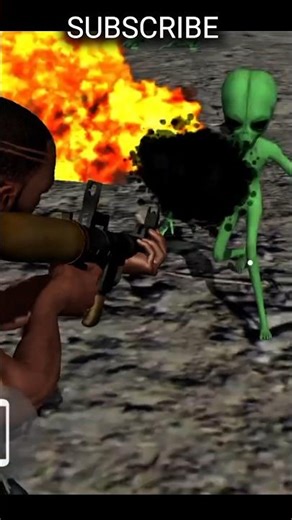 How to kill Alien with RPG? 🚀👽 #gaming #shorts