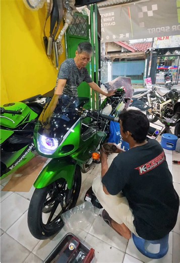 Ingat Ninja Komputer CMS? Kawasaki Ninja 2-stroke Ninjarr
