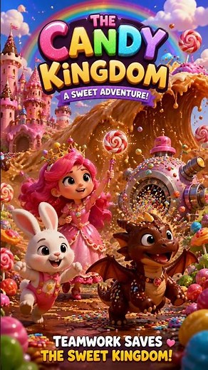 Princess Cherry Saves the Candy Kingdom 🍬✨ | Magical Sweet Adventure