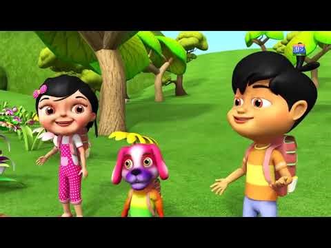 Mithu Mithu Poem for Kids 🐦 | Cute Parrot Rhyme | Nursery Rhymes