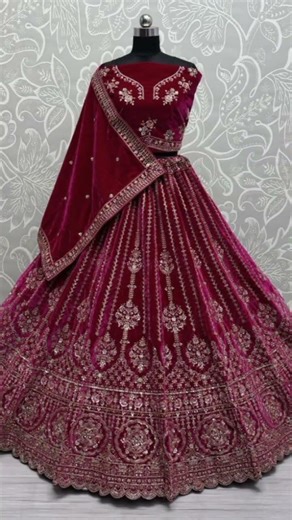 Bridal wedding lehenga 🔥 perfect wedding Lahnga #shortvideo #yt #weddingdress #lhenga