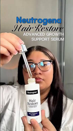 My Hair Growth Routine with Neutrogena Hair Restore