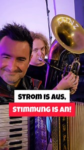 Strom is aus, Stimmung is an! Rainer Marsch - unplugged like never before. 🎺🪗🎶 #volksmusik #blasmusik #oberkrainer #unplugged #tradition | Die Lauser