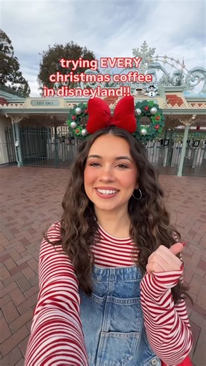 emily nelson 💖🎄☃️❄️ on Instagram: "trying EVERY christmas coffee in disneyland!!! ☕️🎄❤️🍪 coffees shown: - peppermint cold brew from red rose tavern - holiday cookie cold brew from troubadour tavern - peppermint s’mores cold brew from cafe daisy - hot chocolate foam cold brew from galactic grill - bearpaw basin cold brew from smokejumpers grill - milk & cookies cold brew from aunt cass cafe #disneyland #disneyeats #disneylandcoffee #christmascoffee"