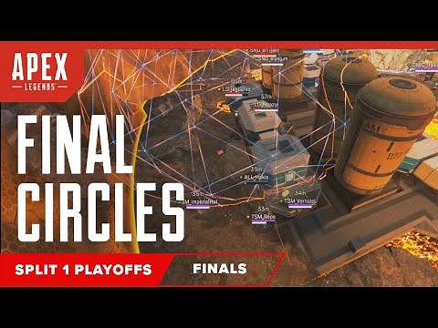 The FINALS! ALGS Split 1 Playoffs Final Circles ft. TSM, ACEND, NRG, XSET | Apex Legends
