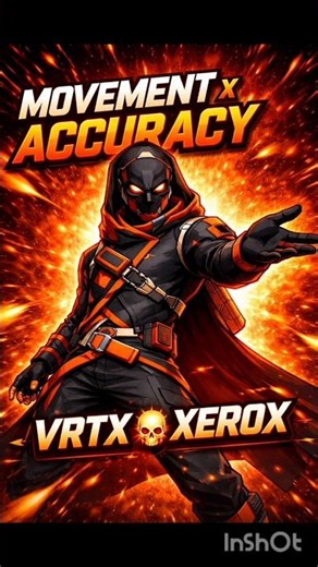 Movement = INSANE Accuracy ☠️🔥 VRTX xerox