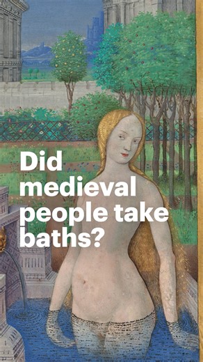 Getty on Instagram: "Is it true that medieval people never bathed? Medievalist Larisa breaks this idea down. Images: Bathsheba Bathing, 1498–1499, Jean Bourdichon. Getty Museum David and Bathsheba, about 1400-1410, Rudolf von Ems. Getty Museum The Birth of the Virgin, about 1410, Pseudo-Jacquemart de Hesdin. Getty Museum Jacob von Warte in the Bath, about 1300-1340, German. Heidelberg University Library Men and woman at a meal/in the bath, about 1475, Unknown Artist. Koninklijke Bibliotheek Scen