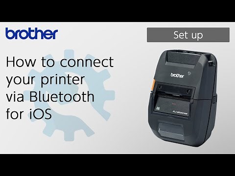 How to connect your printer via Bluetooth for iOS [Brother Global Support]