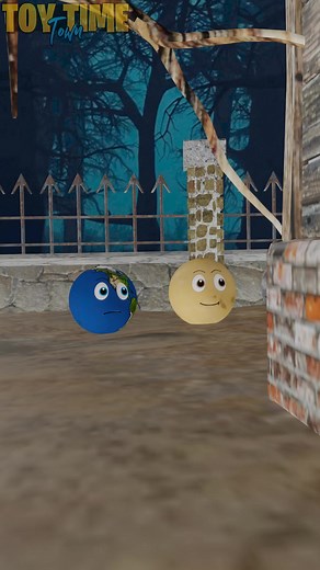 Who remembers when Earth, Venus and Mercury investigated mysterious noises on Halloween night? It’s Halloween night! A fun space Halloween kids cartoon starring Mercury, Venus and Earth from the Toy Time Town Planets! Watch as the cartoon planets visit Planet Earth for Halloween. The Solar System Planets shrink down and stay in a spooky house on Earth. What is making rattling noises? Watch as Planets Venus, Earth and Mercury investigate. | Toy Time Town