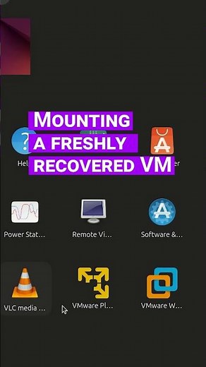 How to recover data from VMWare virtual machines on Linux #shorts #short #shortvideo #shortsvideo