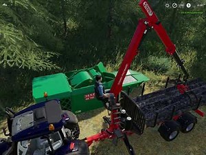 LS19 Forst, Platz für JENZ HE 700 stationär einrichten