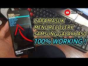 HOW TO ENTER THE RECOVERY MENU ON THE SAMSUNG GALAXY A50 | 100% WORKING!