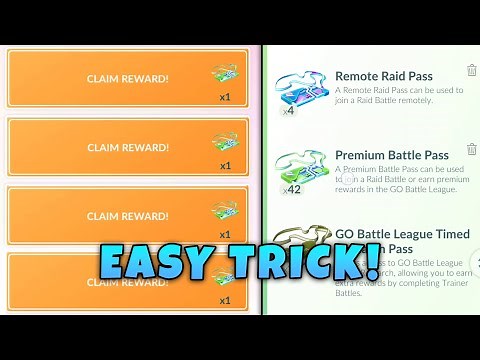 How To Get Free Battle Pass in Pokemon Go | Pokemon Go New Trick to get Free Premium Battle Pass