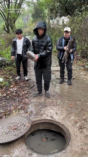 Open Drain Prank Gone Wrong 😅🕳️ | Lesson Learned the Hard Way! ✨😂 / #shorts #video #viralvideo