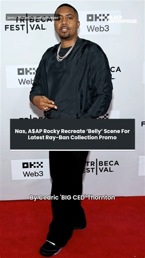 NAS, A$AP Rocky recreate 'Belly' scene for latest Ray-Ban collection promo