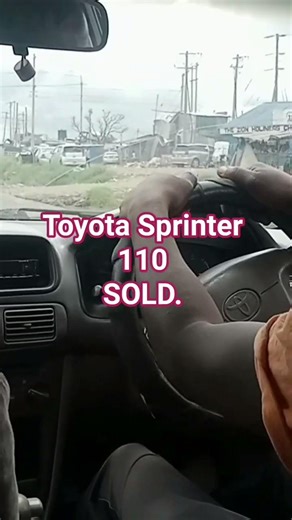 Toyota Sprinter off the market.Who is our next client??