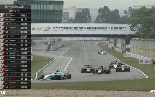 2023壳牌喜力国际汽联F4方程式中国锦标赛珠海站-第十六回合决赛