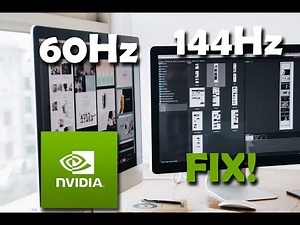Two monitors different refresh rates sutters/lag possible fix