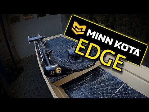 ULTIMATE Jon Boat UPGRADE - MINN KOTA EDGE Trolling Motor - Quick Release Install