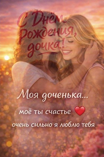 👉 С ДНЕМ РОЖДЕНИЯ, ДОЧКА! 💖 Трогательное поздравление от мамы #поздравление #сднемрождениядочка