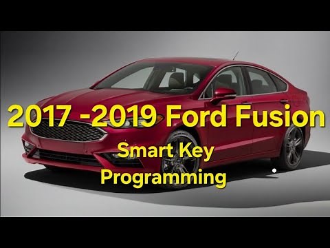 Ford Fusion Smart Key Programming w/ Autel 2017- 2019- Add A Key