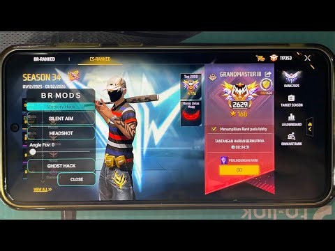 NEW UPBDATE CHEAT FF TERBARU 2025 VIP MOD MENU|| NO BAN, NO BLACKLIST AMAN AKUN UTAMA - NON ROOT