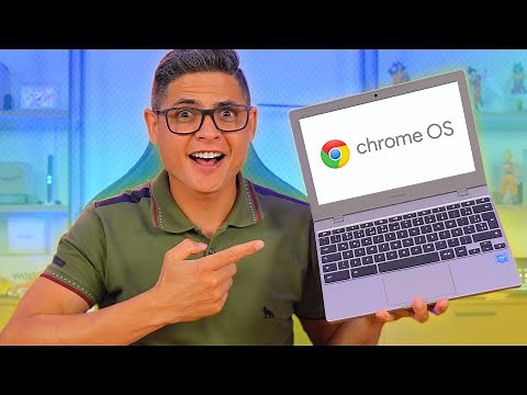 Samsung Chromebook 4 - Um NOTEBOOK com ANDROID! Será que presta? Unboxing e Impressões