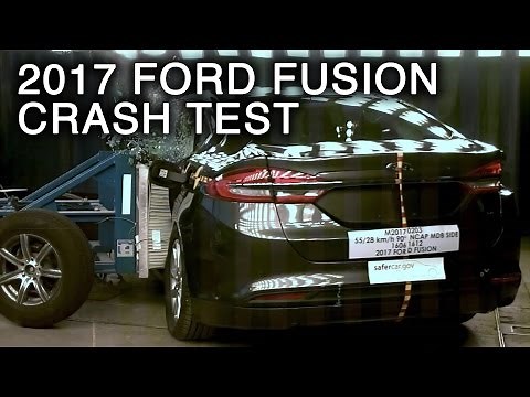 2017 Ford Fusion Side Crash Test